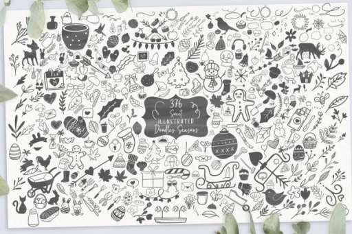 Felichiya Collection Font - Premade Logo Framhouse Theme