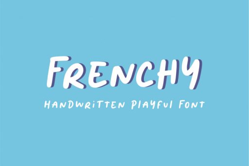 Frenchy Font - Handwriting Logo Font From Jimtype Studio