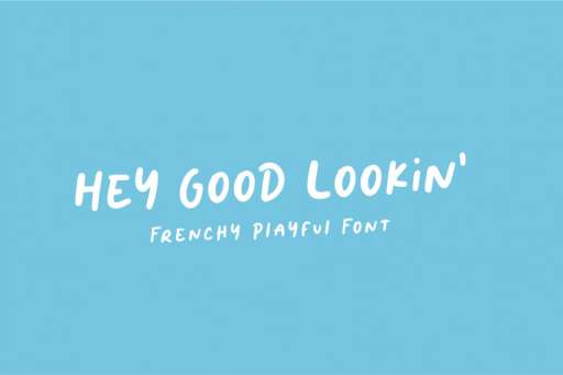 Frenchy Font - Handwriting Logo Font From Jimtype Studio