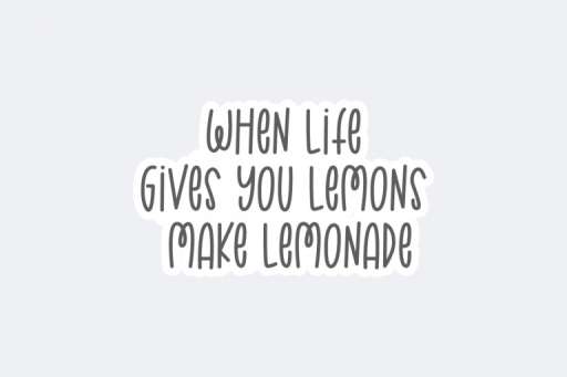 Fresh Lemonade Font - Farmhouse Font From Jimtype Studio