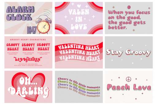 Handwritten Groovy Font Bundle - Groovy Font From Jimtype Studio