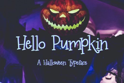 Hello Pumpkin Font - Halloween Font From Jimtype Studio