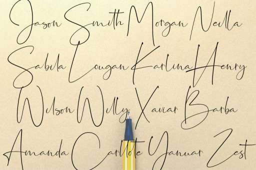 Jasmine Font - Script Business Font From Jimtype Studio