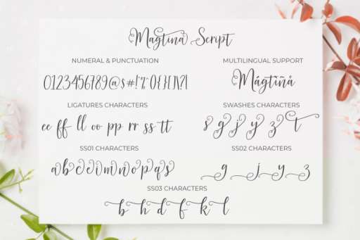 Magtina Font - Premade Logo Business Font From Jimtype Studio