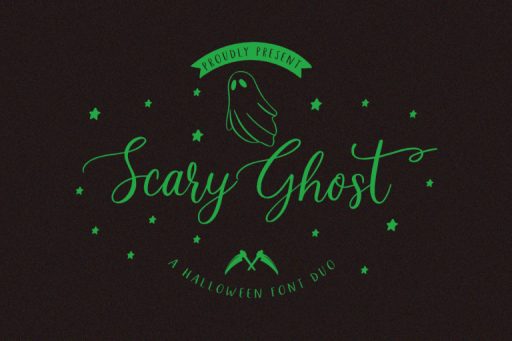 Scary Ghost Font - Halloween Font From Jimtype Studio