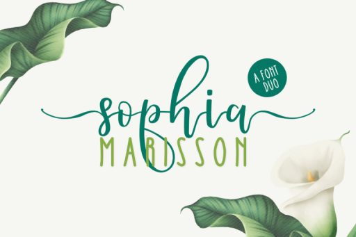 Sophia Marisson Font - Wedding Business Font Jimtype Studio