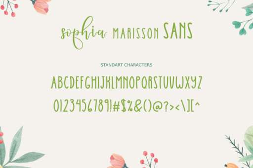Sophia Marisson Font - Wedding Business Font Jimtype Studio