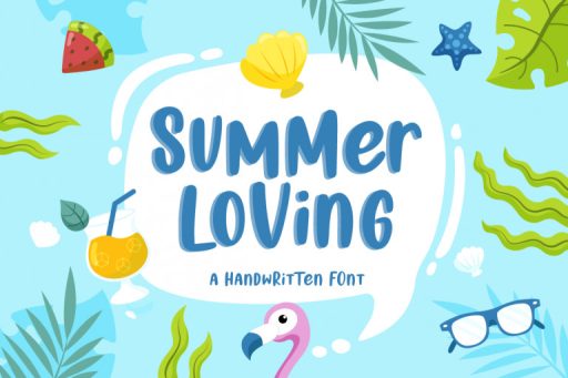 Summer Loving Font - Handwriting Font From Jimtype Studio