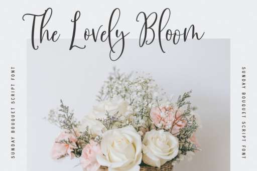 Sunday Bouquet - Script Business Font Jimtype Studio