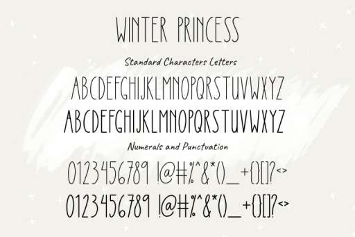 Winter Princess Font - Farmhouse Font From Jimtype Studio