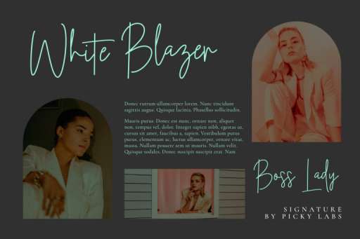 Antonio Melody Signature Font From Jimtype Studio