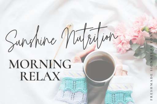 Freshmade Signature Font Business Purpose