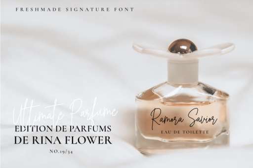 Freshmade Signature Font Business Purpose