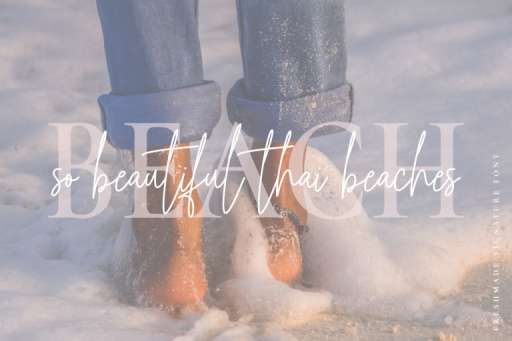 Freshmade Signature Font Business Purpose