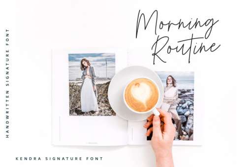 Kendra Signature Font Business Purpose