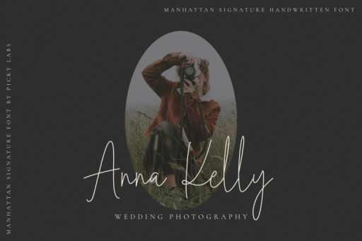 Manhattan Signature Font Business Purpose