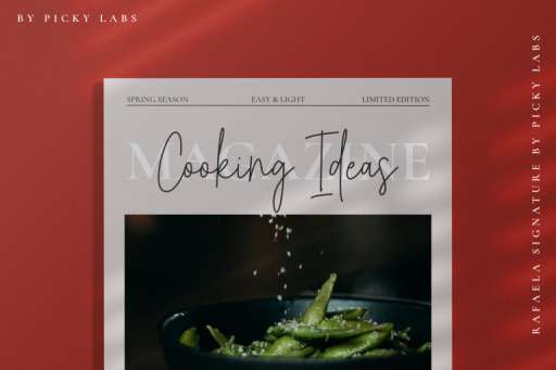 Rafaela Signature Font From Jimtype Studio