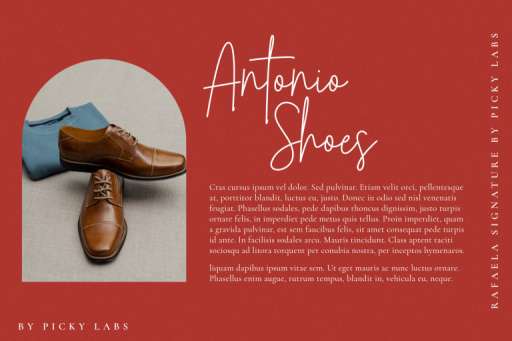 Rafaela Signature Font From Jimtype Studio