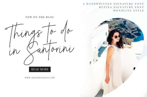 Rufina Signature Font Business Purpose