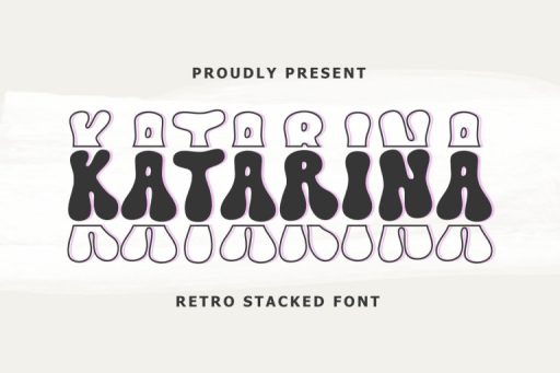 Katarina Font - Groovy Farmhouse Font From Jimtype Studio