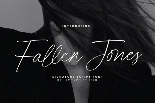 Fallen Jones Font - Business Branding Font - Jimtype Studio