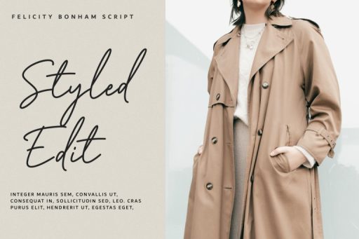 Felicity Bonham Font - Business Branding Font - Jimtype Studio