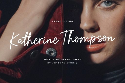 Katherine Thompson - Business Branding Font - Jimtype Studio