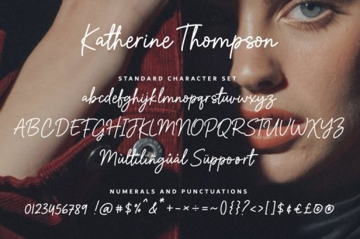 Katherine Thompson - Business Branding Font - Jimtype Studio