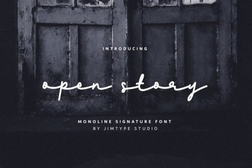 Open Story Font - Business Branding Font - Jimtype Studio