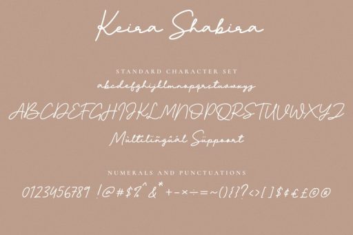 Keira Shabira Font - Business Branding Font - Jimtype Studio