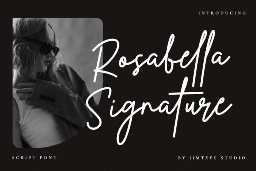 Rosabella Signature - Business Branding Font - Jimtype Studio