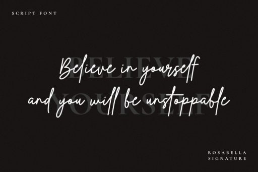 Rosabella Signature - Business Branding Font - Jimtype Studio