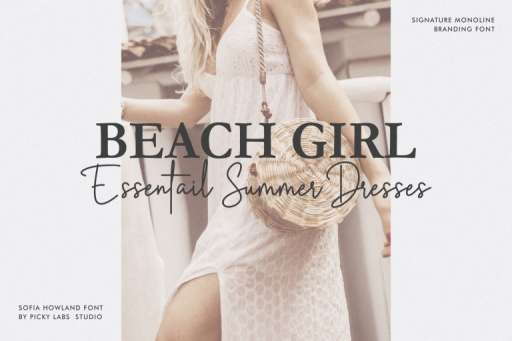 Sofia Howland Font - Business Branding Font From Jimtype Studio