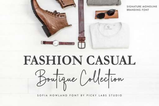 Sofia Howland Font - Business Branding Font From Jimtype Studio