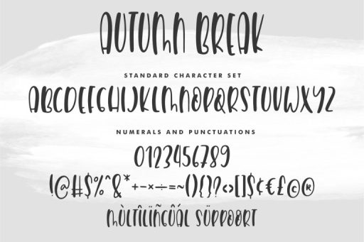 Autumn Break - Font Commercial Use From Jimtype Studio