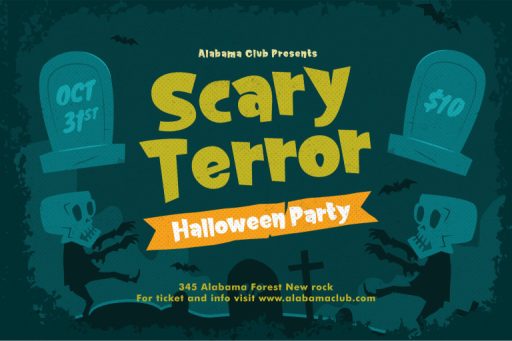 Ghost Night - Halloween Font From Jimtype Studio