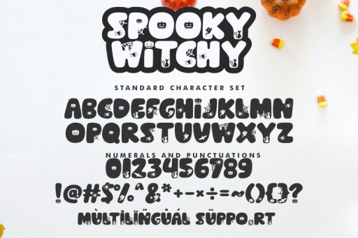 Spooky Witchy - Halloween Font From Jimtype Studio