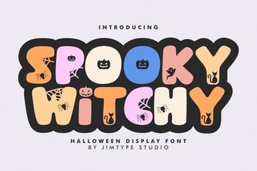 Spooky Witchy - Halloween Font From Jimtype Studio