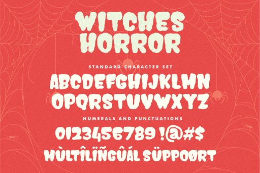 Witches Horror - Halloween Display Font from Jimtype Studio