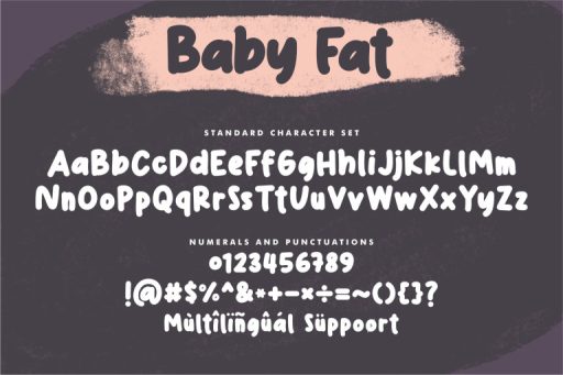 Baby Fat - Handwriting Branding Font from Jimtype Studio