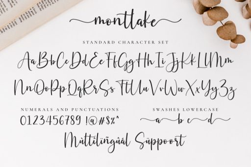 Montlake Font - Wedding Branding Font from Jimtype Studio