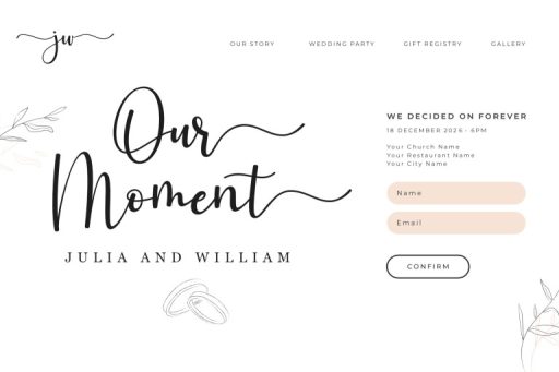 Montlake Font - Wedding Branding Font from Jimtype Studio
