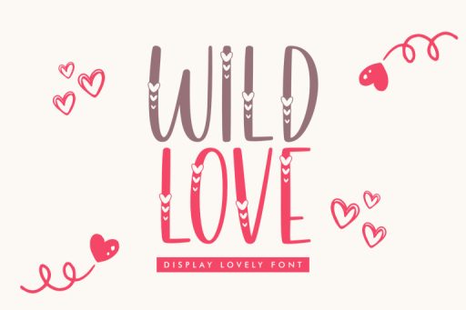 Wild Love - Lovely Valentine Font From Jimtype Studio