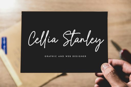 Anastasia Script Font - Business Branding Font from Jimtype Studio