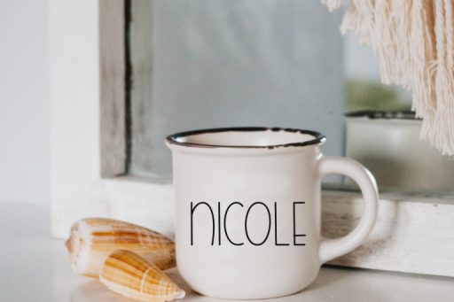 Tiny Bohemian - Tall and Skinny Farmhouse Font from Jimtype Studio