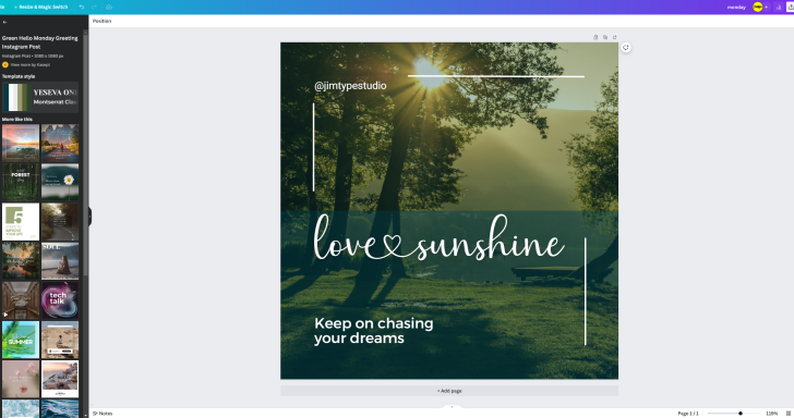 How to Access Ligature on Canva Pro Jimtype Studio
