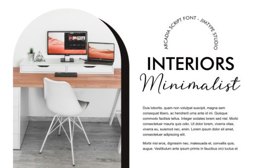 Arcadia Font - Business Branding Script Font from Jimtype Studio