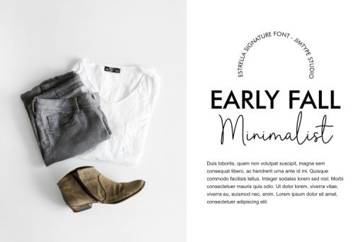 Estrella Signature Font - Business Branding Font from Jimtype Studio