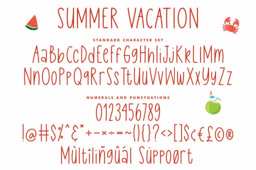 Summer Vacation - Farmhouse Font from Jimtype Studio