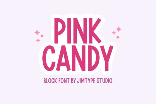 Pink Candy - Playful Kids Font